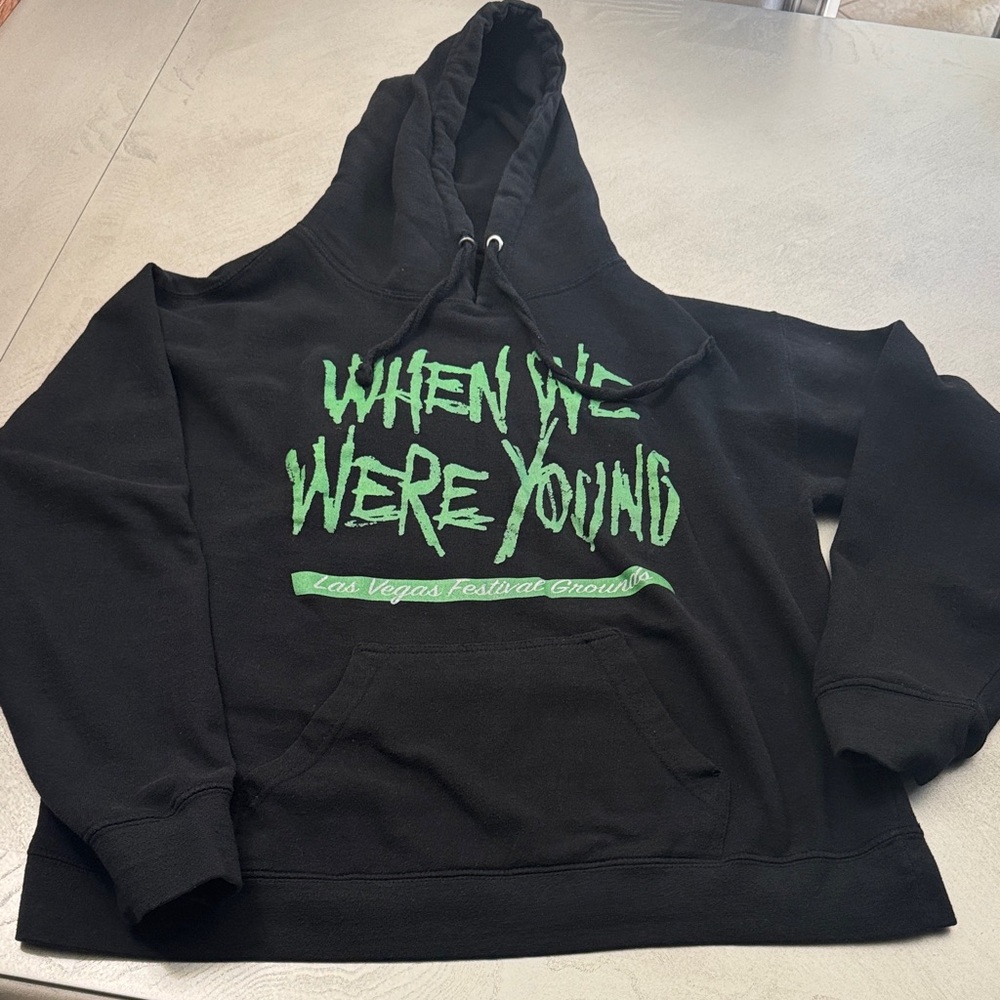 Black 'When We Were Young' Festival Hoodie